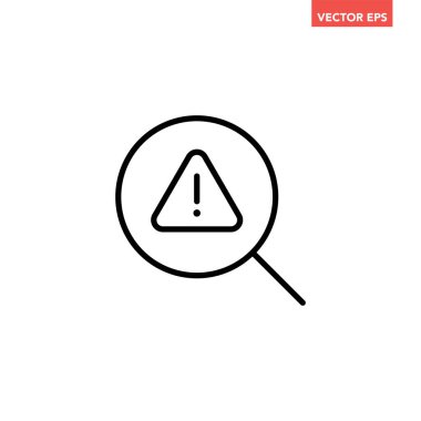 ünlem simgesi tasarım vektörü şablonu