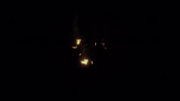93号燃烧 火车号阿尔法频道透明的背景 — 图库视频影像