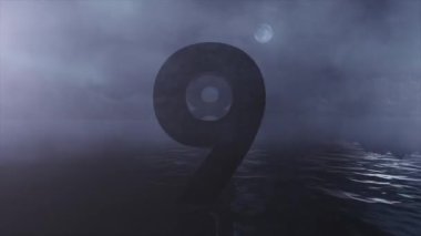 Üç boyutlu geri sayım. Nehrin Üzerinden Uçan Numara