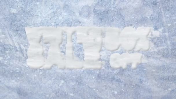 冬のセール メガウィンターセール 冬のセールアニメーション ビッグウィンターセール割引 — ストック動画