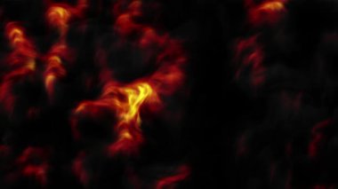 Soyut Ateş Arkaplanı. Duman Arkaplanı. Yanan Duman Animasyonu. Soyut Fraktal Arka plan. Soyut Bulutlu Arkaplan. Döngü Canlandırması