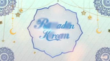 Ramazan Kareem. Ramazan Mübarek. Ramazan ayı selamları. Kutsal ay. Mutlu Ramazanlar