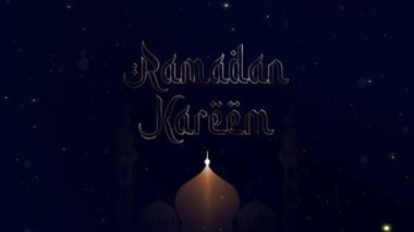 Ramazan Kareem. Ramazan Mübarek. Ramazan ayı selamları. Kutsal ay. Mutlu Ramazanlar