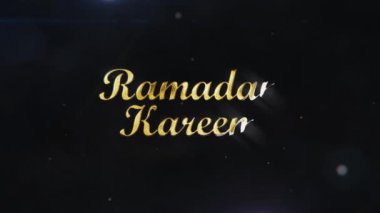 Ramazan Kareem. Ramazan Mübarek. Ramazan ayı selamları. Kutsal ay. Mutlu Ramazanlar