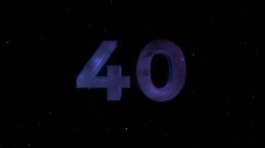 Donmuş Numara. Buz Numarası. Soğuk Donmuş Numara. Buz desenli Kış Karlı Sayısı