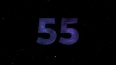 Donmuş Numara. Buz Numarası. Soğuk Donmuş Numara. Buz desenli Kış Karlı Sayısı