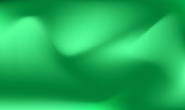 Glossy guppy yeşil renklerin soyut gradyan arkaplanı. Pankart, poster, broşür, dijital, ağ, sayfa, yüzey, dekorasyon, reklam için şık bir fantezi ortamı betimleme sanatı