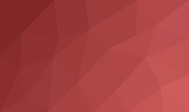 Soyut üçgen arkaplan dokusu. Duvar kağıdı, selamlama, pankart, sayfa yüzeyi, iş dünyası, sunum, reklam, ekran, ticari için geometrik düşük çokgen kırmızı tuğla gradyan tasarımı