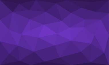 Soyut mor geometrik düşük polimetrik arkaplan. Dekoratif tasarım fikri, gösterim, afiş, stüdyo, arkaplan, yüzey, reklam, eğlence, web, broşür, selamlama, davet