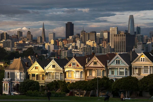 San Francisco, ABD - San Francisco 'dan güzel manzara Skyline