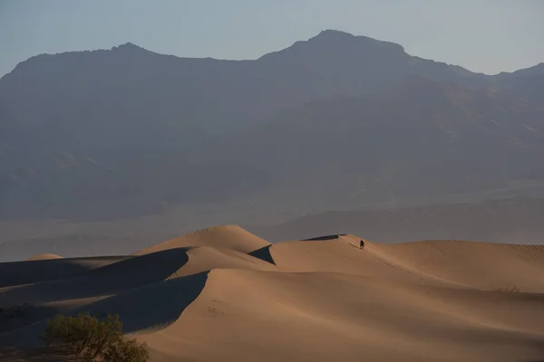 Dunes Sable Dans Vallée Mort — Photo
