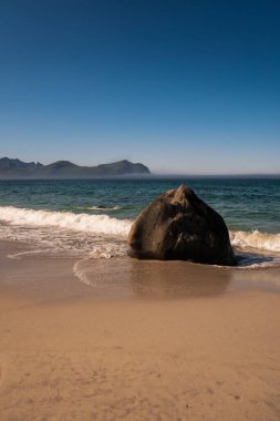 Lofoten, Norveç 'te sahil ve deniz