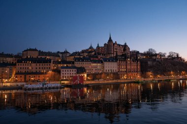 Stockholm, İsveç 'ten Manzara