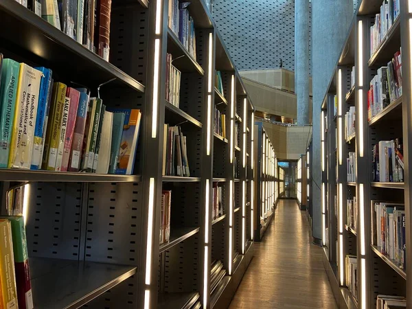 Interior Biblioteca Alexandria — Fotografia de Stock