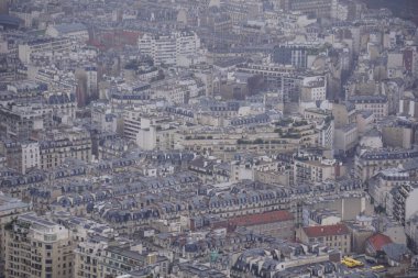 Eyfel Kulesi 'nin tepesinden Paris