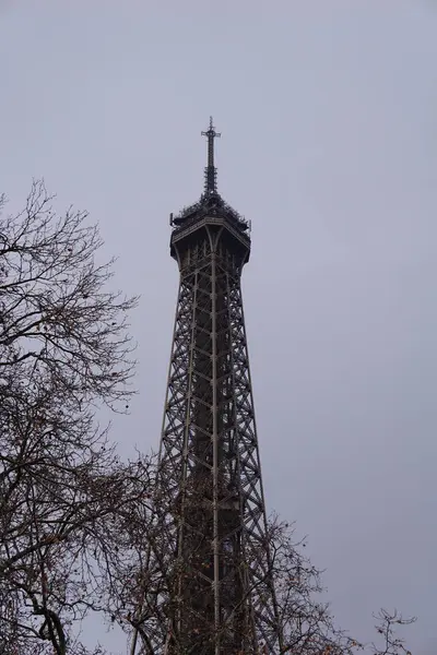Torre Eiffel Nella Città Parigi — Foto Stock