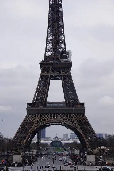Torre Eiffel Nella Città Parigi — Foto Stock