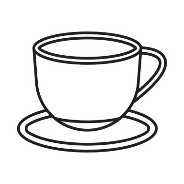 Kişisel ve Ticari Kullanım İçin Kahve Kupası Simgesi Tasarımı