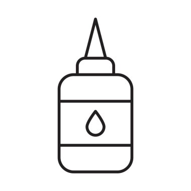 Kişisel ve ticari kullanım için Yapıştırıcı Simgesi Tasarımı