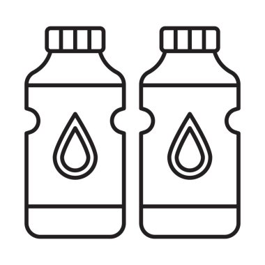 Kişisel ve Ticari Kullanım İçin Şişe Simgesi Tasarımı