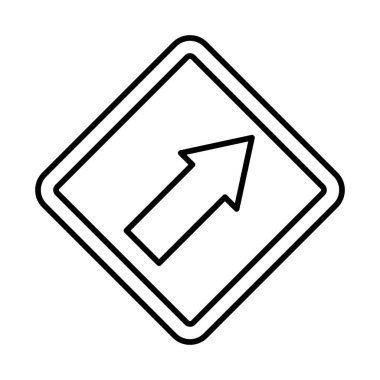 Üst Sağ Satır Simgesi