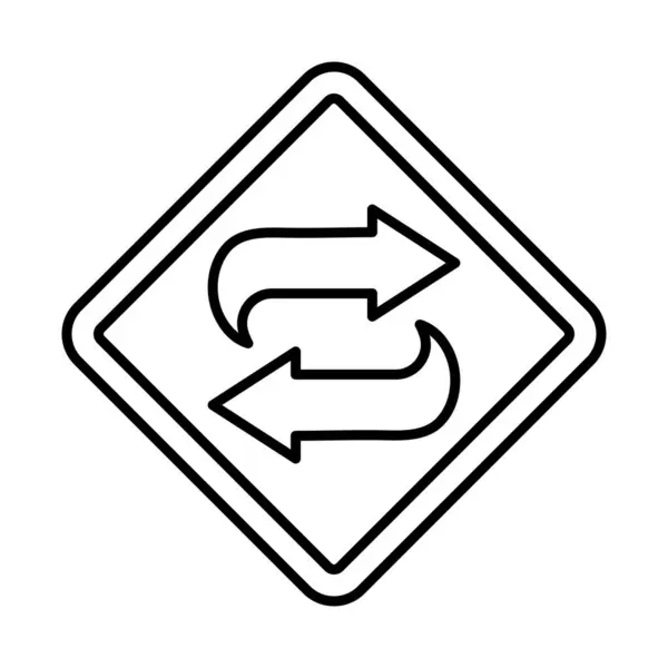 stock vector Bidirectional Line Icon design