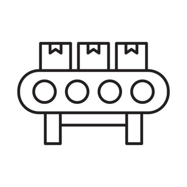 Taşıyıcı Şerit Satır Simgesi Tasarımı