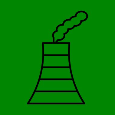 Smokestack Satır Simgesi Tasarımı