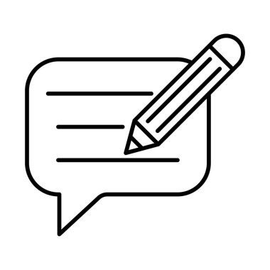 Günlük Satırı Simgesi Tasarımı 