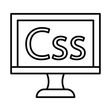 Css Line Icon Design  clipart