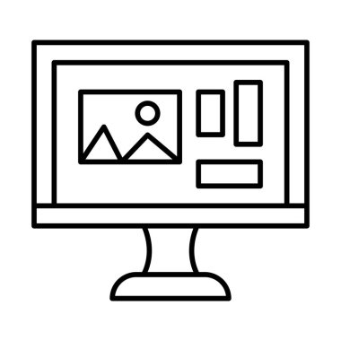 İçerik Satırı Simgesi Tasarımı 