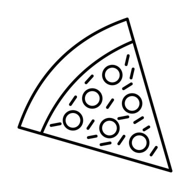 Pizza Hattı Simgesi Tasarımı 