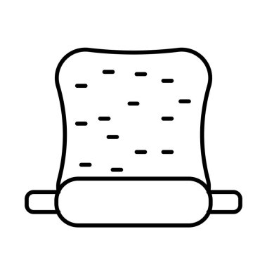 Hamur Satırı Simgesi Tasarımı 