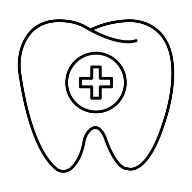 Dişçi Satır Simgesi Tasarımı