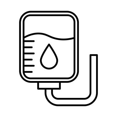 Kan Torbası Simgesi Tasarımı