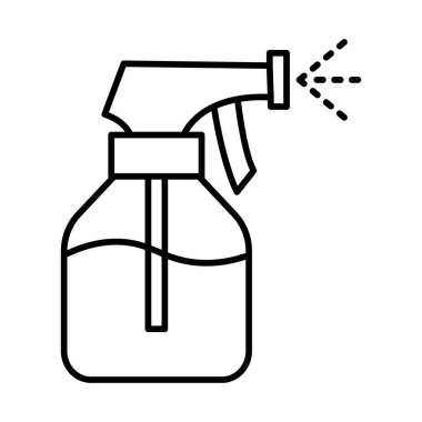 Sprey Satır Simgesi Tasarımı