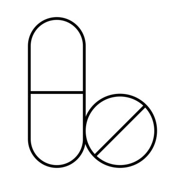 İlaç Satırı Simgesi Tasarımı