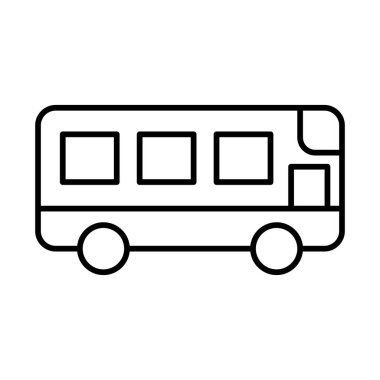 Otobüs Satırı Simgesi Tasarımı