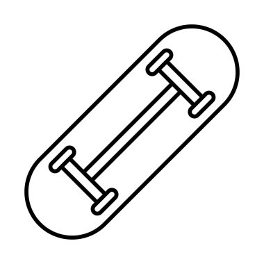 Kaykay Çizgisi Simge Tasarımı