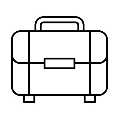 Evrak çantası satır simgesi tasarımı