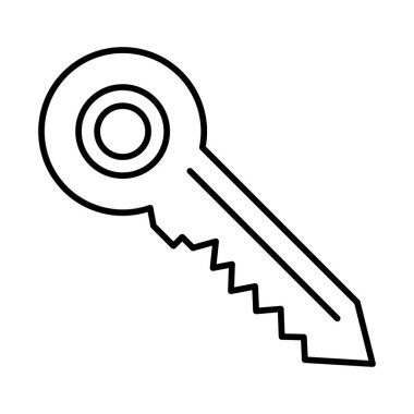 Kapı Anahtarı Simgesi Tasarımı