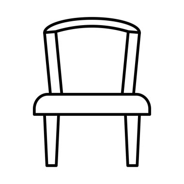 Sandalye Satırı Simge Tasarımı