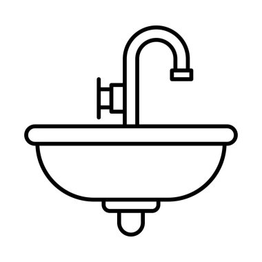 Batırma Çizgisi Simgesi Tasarımı