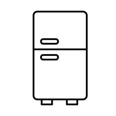 Buzdolabı Çizgisi Simgesi Tasarımı