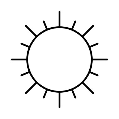 Sun Top Satır Simgesi Tasarımı