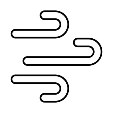 Rüzgar Üst Satır Simgesi Tasarımı