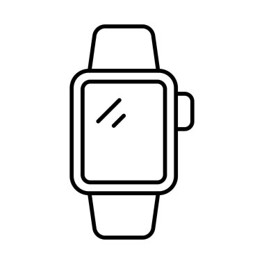 Akıllı Saat Satır Simgesi Tasarımı