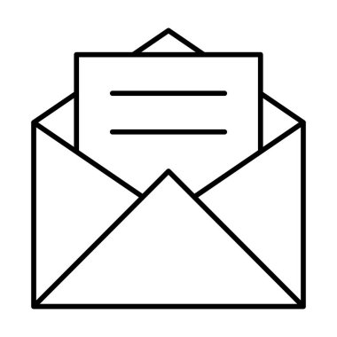 E- posta Satırı Simgesi Tasarımı Aç