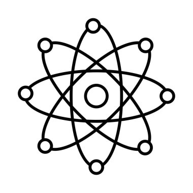 Atom Satırı Simgesi Tasarımı