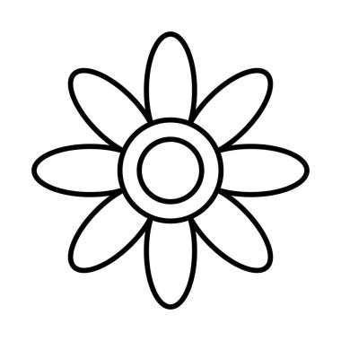 Çiçek Satırı Simge Tasarımı